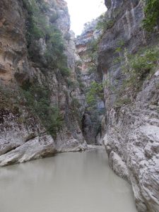 Benjë,kaňon řeky Lengaricë