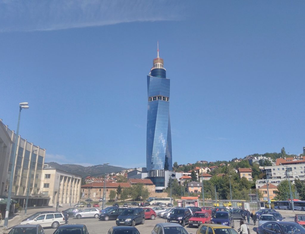 Sarajevo,Avaz Twist Tower(142m)