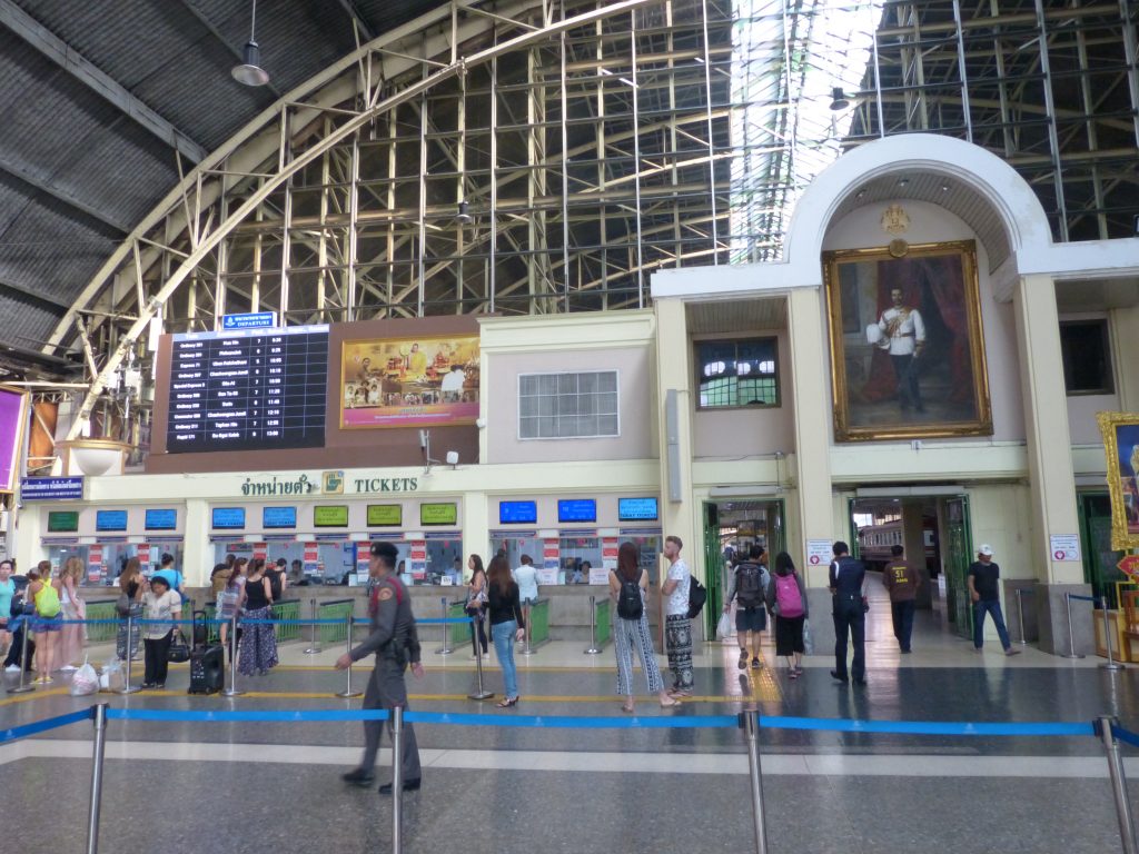 Bangkok,nádraží Hua Lamphong