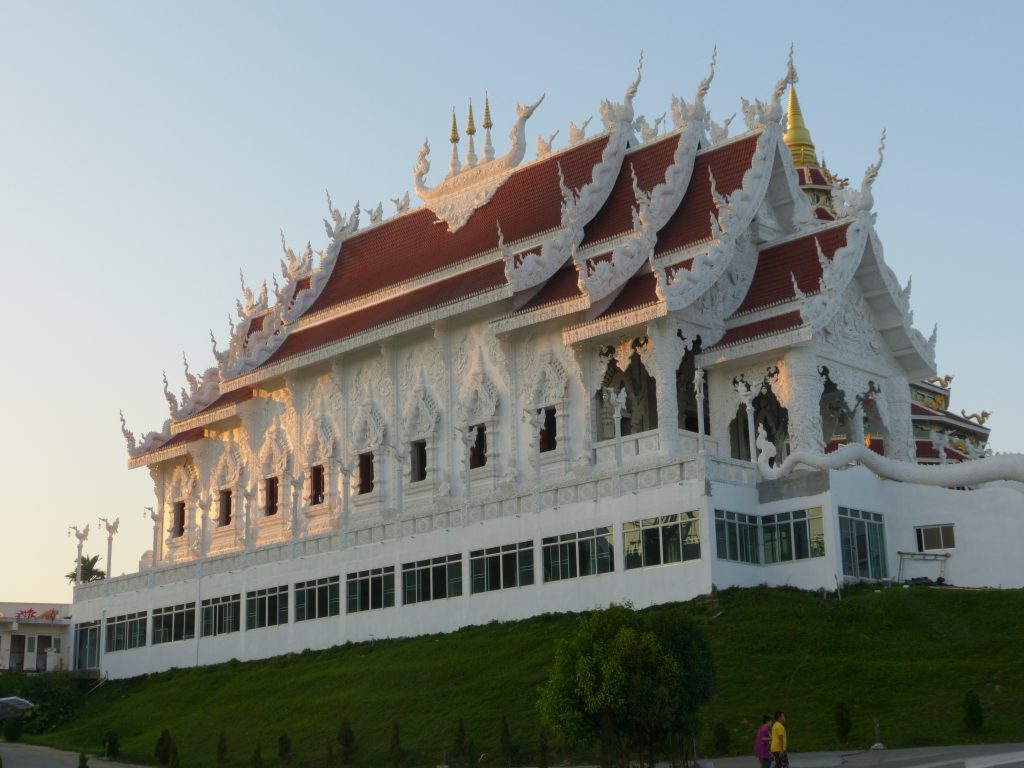 Chiang Rai,Wat Huay Plakang 9 Tier Temple