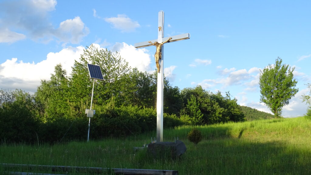 Hrabienka (625m), poutní kříž