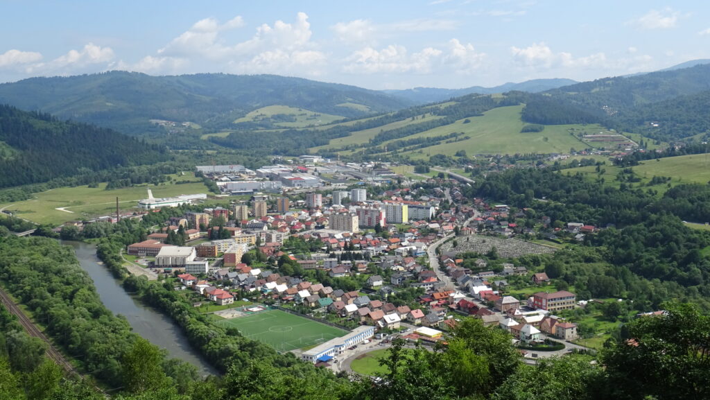 Krásno nad Kysucou, rozhledna U Jantov, výhled